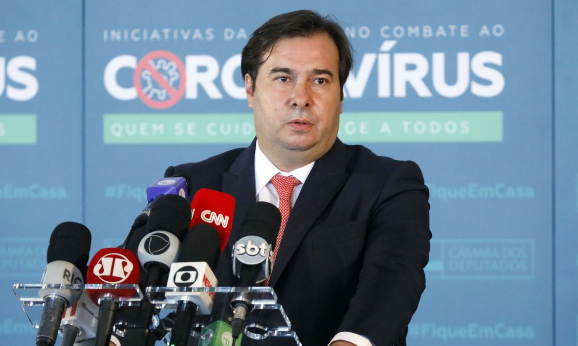 O presidente da Câmara, deputado Rodrigo Maia – Crédito: Najara Araujo/Câmara dos Deputados