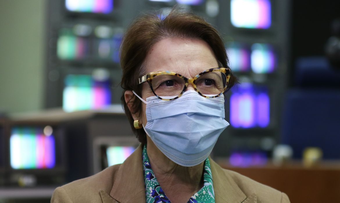 Tereza Cristina garantiu abastecimento do produto nas prateleiras – Crédito: Marcello Casal Jr/Agência Brasil 