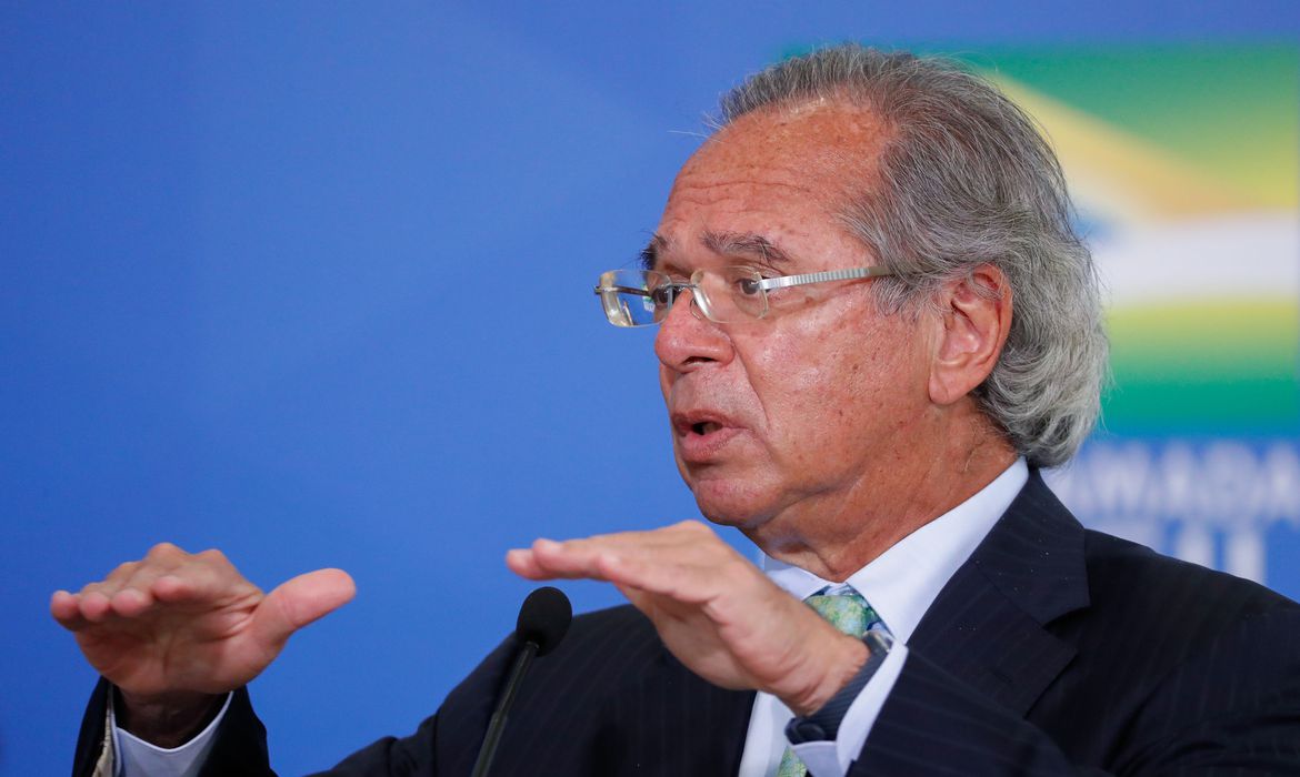 Ministro também negou ter desistido de imposto sobre transações – Crédito: Alan Santos/PR
