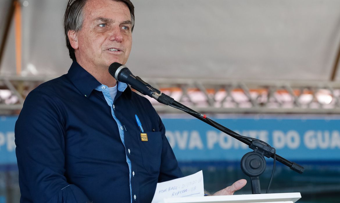 Bolsonaro avaliou que “é menos ruim ter inflação que um desabastecimento” – Crédito: Alan Santos/PR