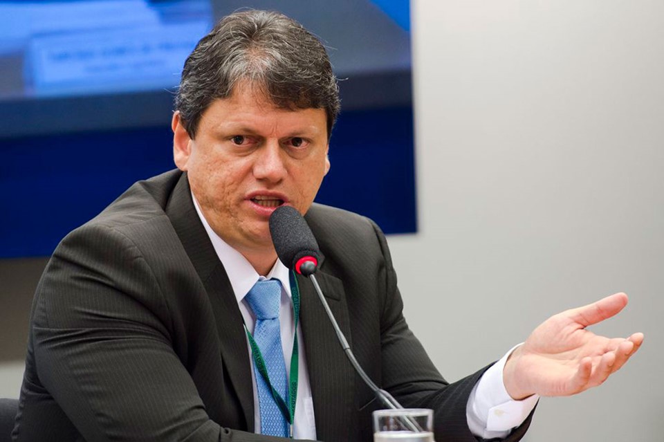 Ministro da Infraestrutura,Tarcísio Gomes de Freitas - Foto: Marcelo Camargo/Agência Brasil. 