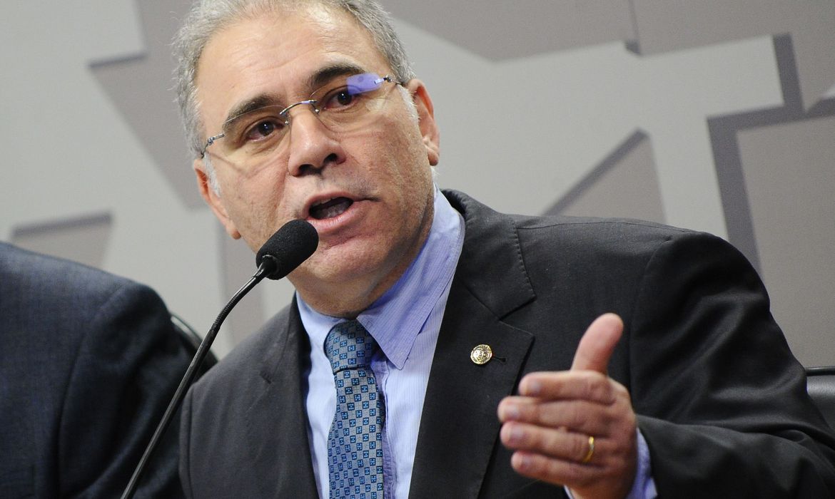 O ministro indicado para a pasta, médico cardiologista Marcelo Queiroga – Crédito: Geraldo Magela/Agência Senado 
