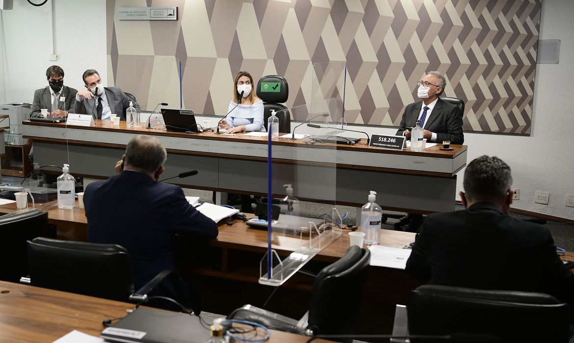 Luiz Paulo Dominguetti Pereira prestou depoimento na CPI da Pandemia – Crédito: Pedro França/Agência Senado 