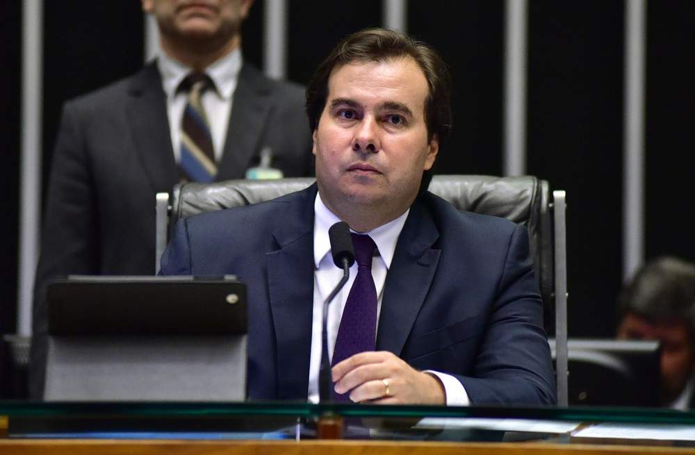 Rodrigo Maia preside sessão da Câmara - Foto: Agência Brasil. 