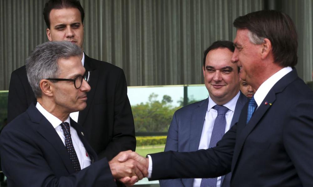 Romeu Zema declarou apoio à reeleição de Jair Bolsonaro para a Presidência (Crédito: Antonio Cruz/Agência Brasil) 