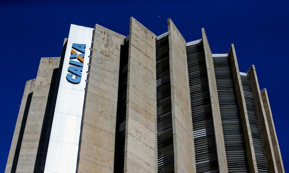 Edifício sede da Caixa em Brasília (Crédito: Marcelo Camargo/Agência Brasil)