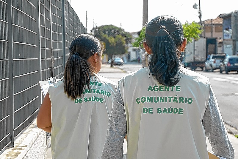  Agentes comunitárias de Saúde (Foto: Divulgação/Secretaria de Saúde de Jundiaí)