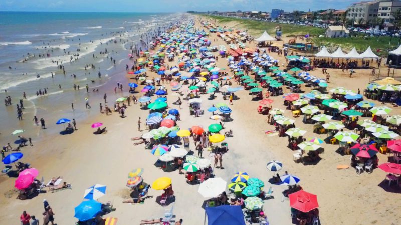 Balneário de Guriri em São Mateus – Foto: Divulgação/Prefeitura de São Mateus. 