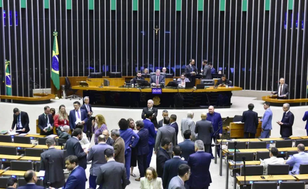  Plenário da Câmara dos Deputados (Crédito: Zeca Ribeiro/Câmara dos Deputados)