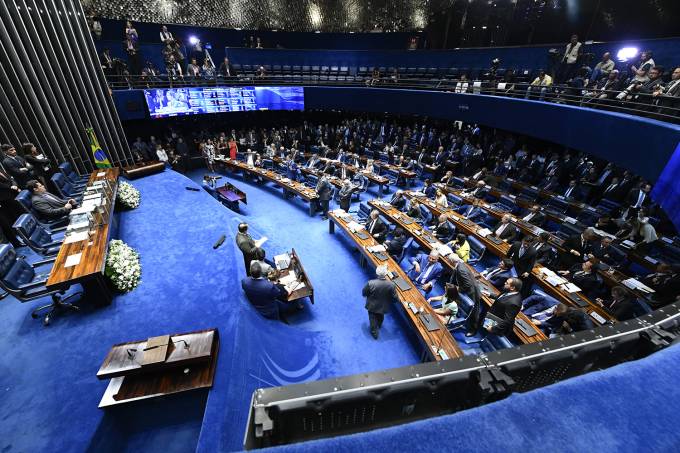Plenário do Senado Federal, em Brasília - Foto: Marcos Oliveira/Ag. Senado. 