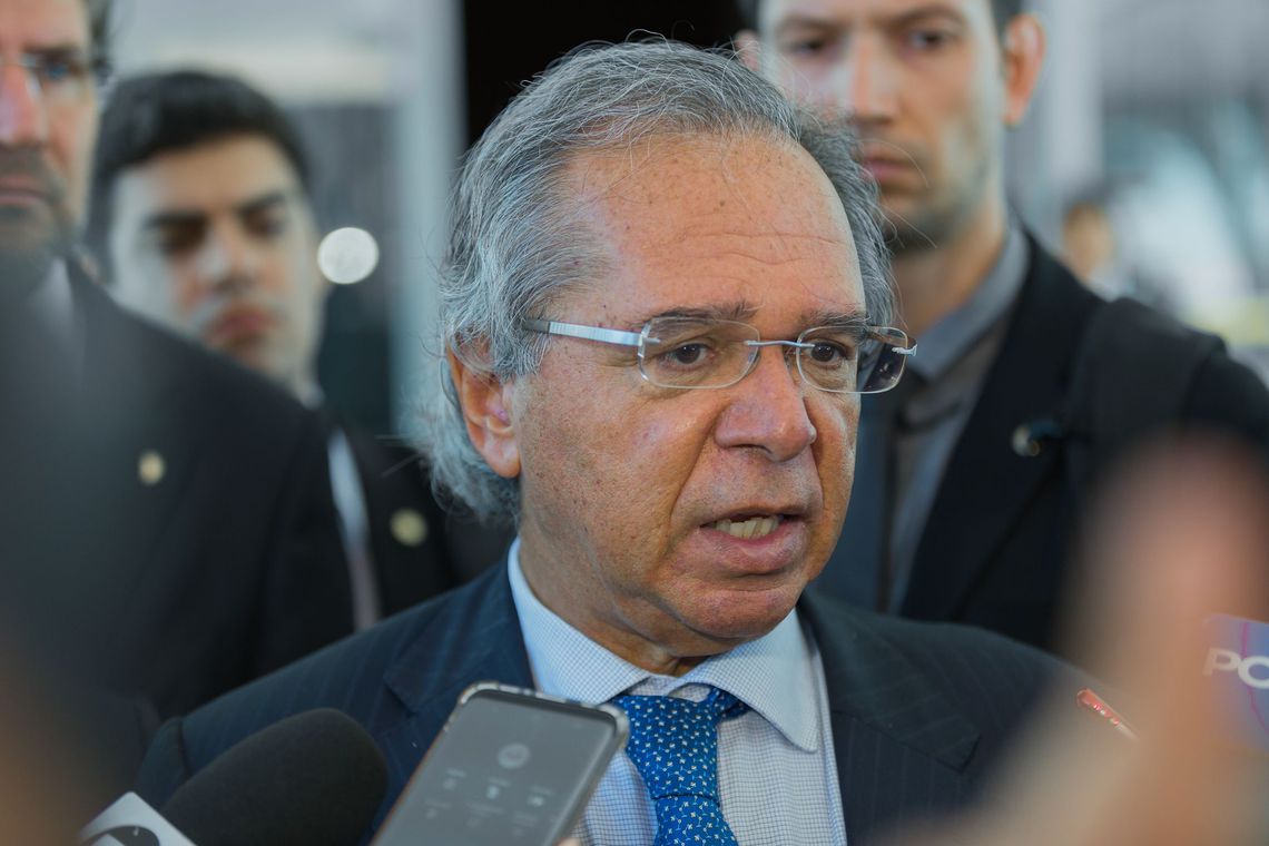 O ministro da Economia, Paulo Guedes - Foto: Gustavo Raniere/ASCOM/Ministério da Economia. 