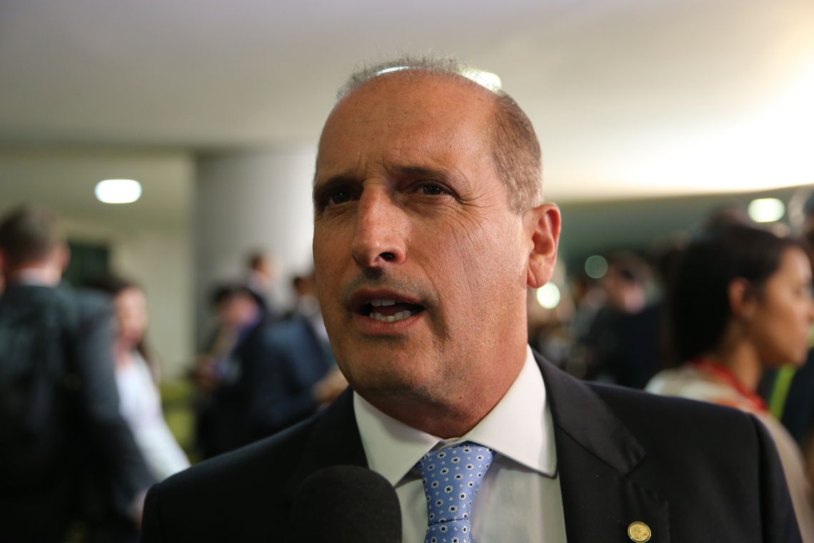 O ministro da Casa Civil Onyx Lorenzoni - Foto: Valter Campanato/Agência Brasil. 