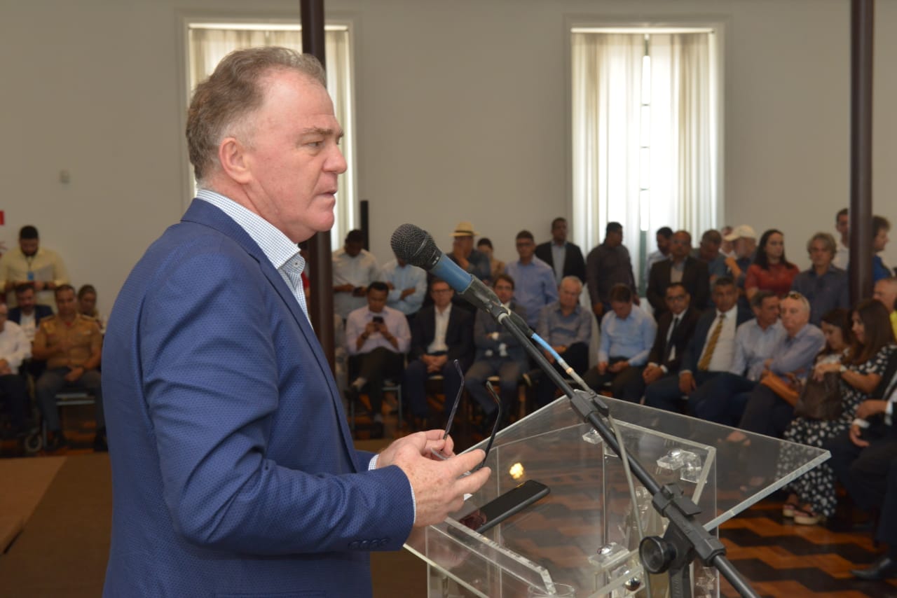 Governador Renato Casagrande anuncia recursos para as cidades atingidas pelas chuvas - Crédito: Hélio Filho/Secom 