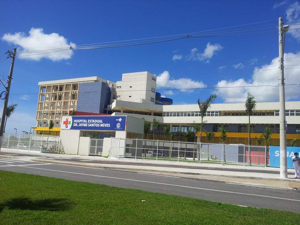 Paciente que morreu estava internado no Hospital Jayme dos Santos Neves, na Serra – Crédito: Sesa/Divulgação 