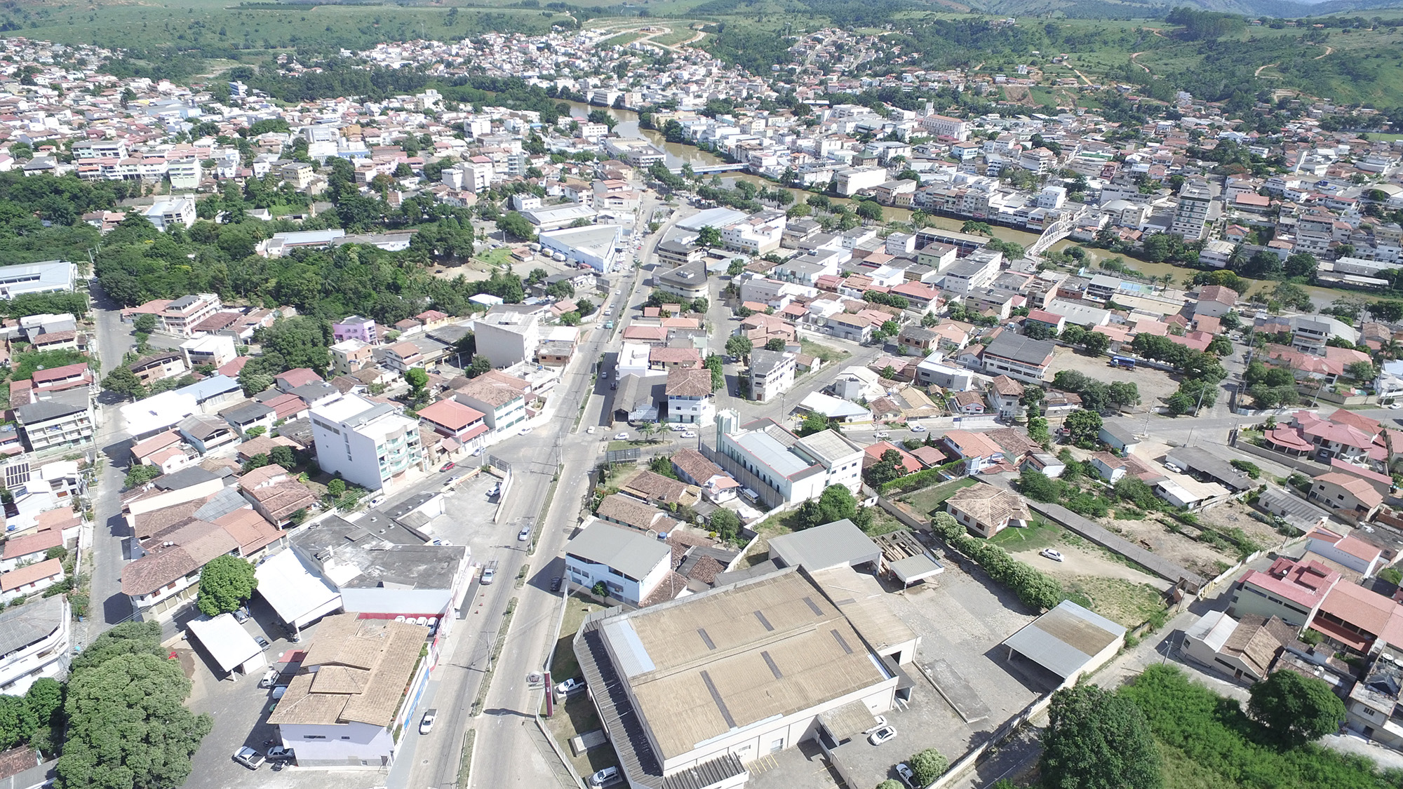 Vista parcial da cidade de Nova Venécia, no Noroeste do Espírito Santo – Crédito: Divulgação 