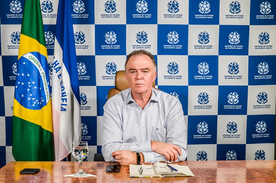 Governador Renato Casagrande, testa negativo para o novo coronavírus – Crédito: Hélio Filho/Secom