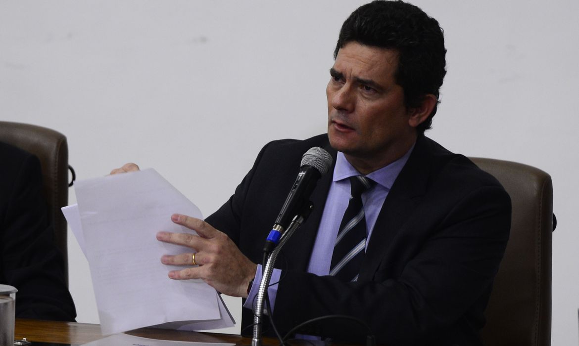  Sergio Moro deixa o governo Bolsonaro após quase 16 meses à frente do ministro da Justiça – Crédito: Marcello Casal Jr/Agência Brasil 