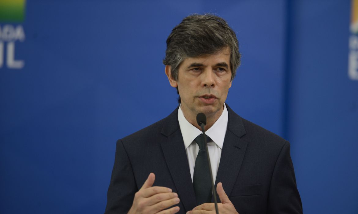 Nelson Teich pediu exoneração do cargo na manhã desta sexta-feira (15) – Crédito: Marcello Casal Jr/Agência Brasil 